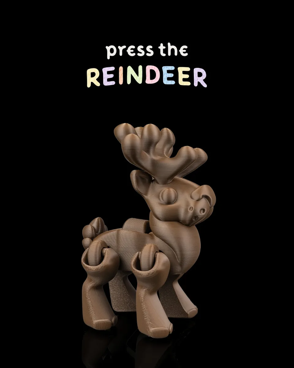 Press the Reindeer