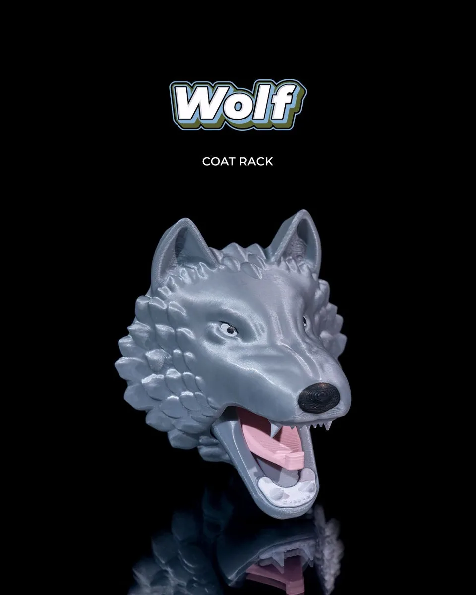 Wolf Coat Rack