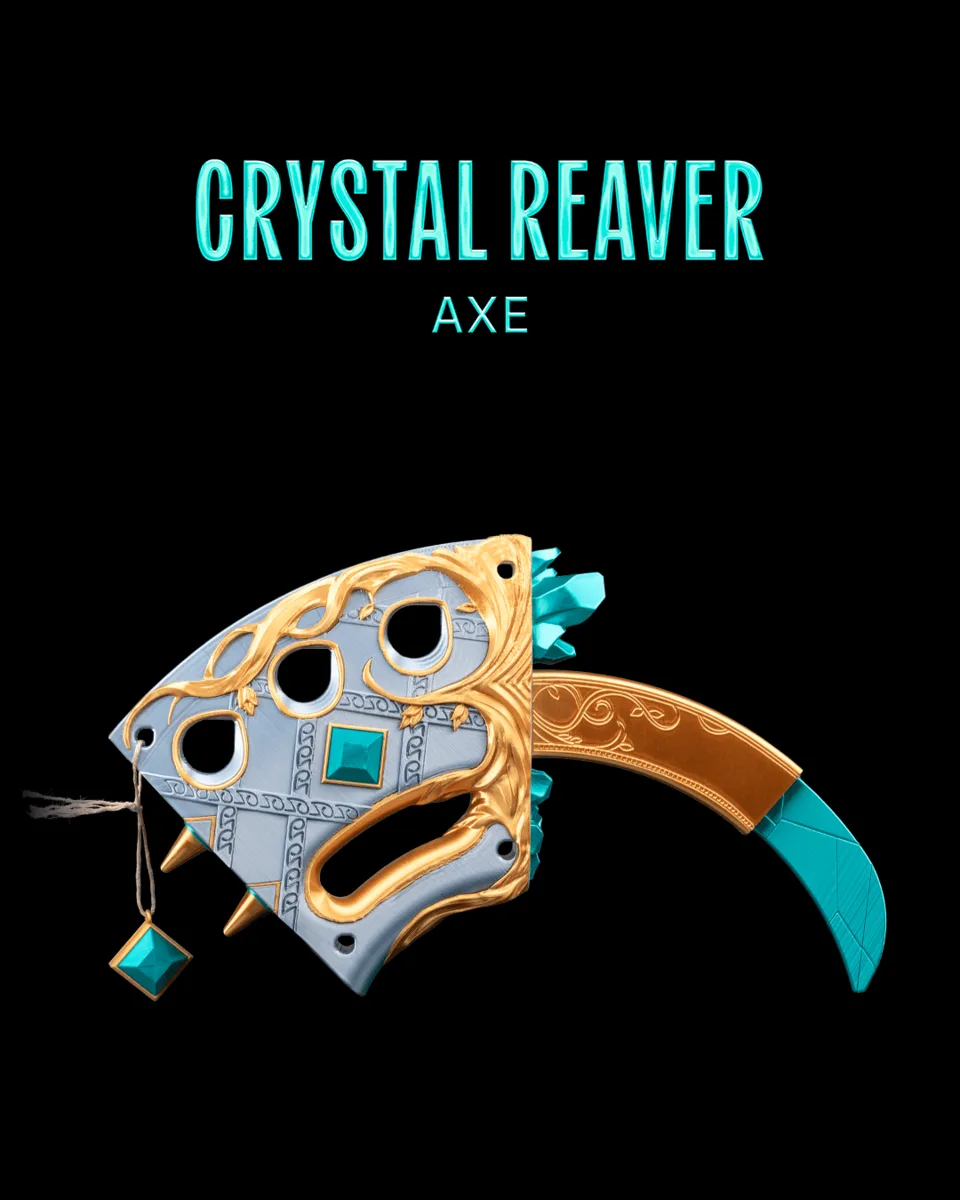 Crystal Reaver Axe