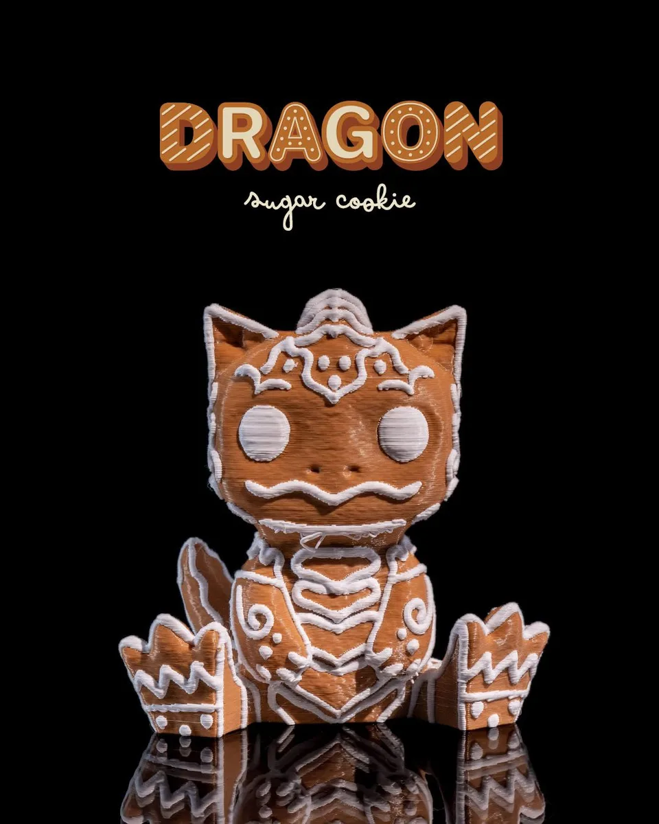 Sugar Dragon Cookie