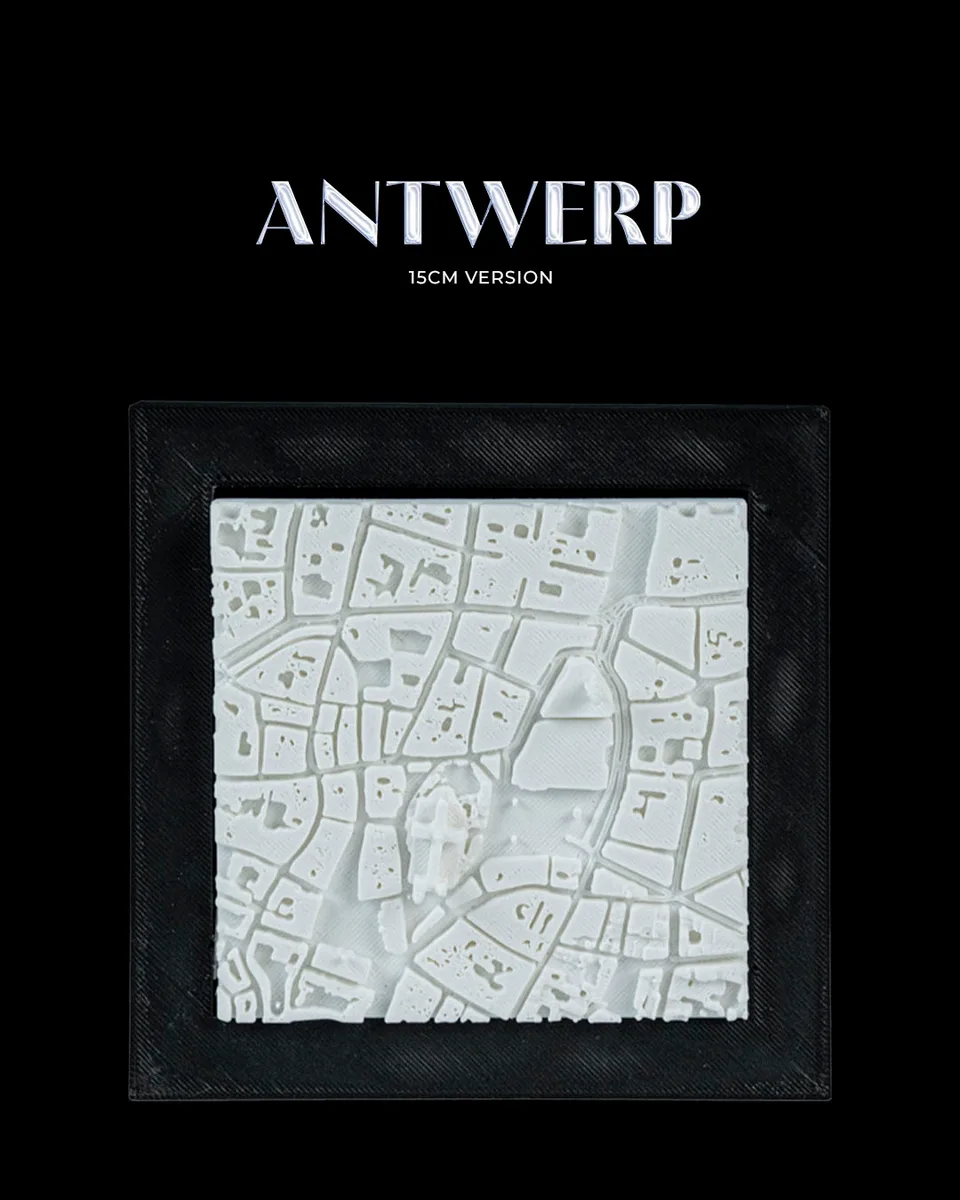 3D City Frames - Antwerp - 15cm Version