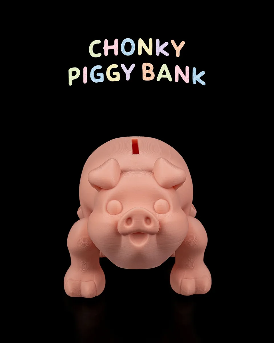 Chonky Piggy Bank