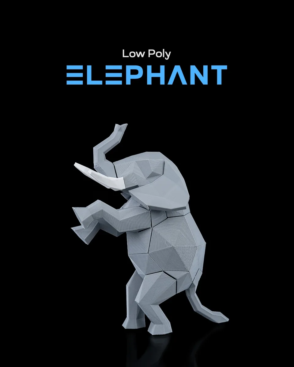 Low Poly Elephant