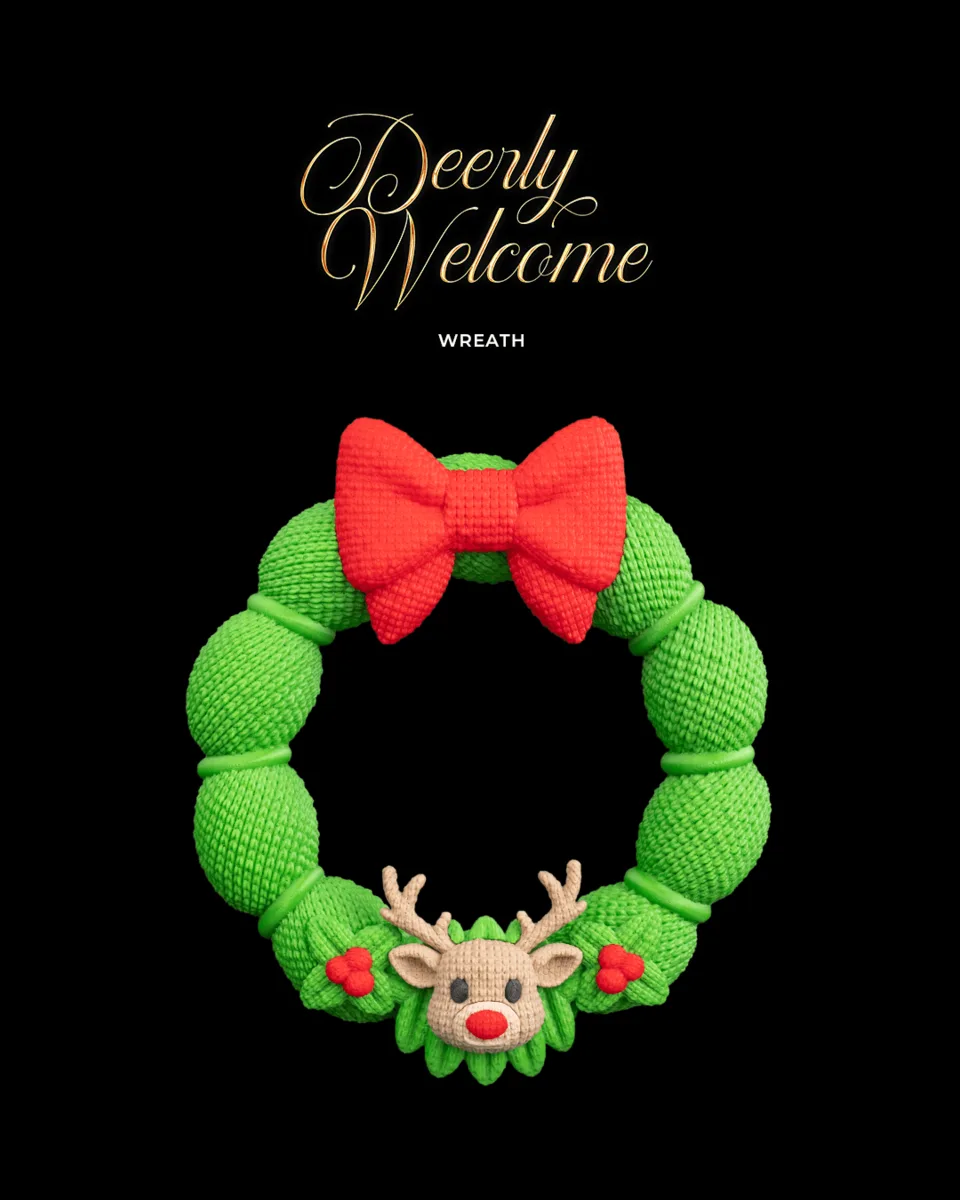 Deerly Welcome - Wreath