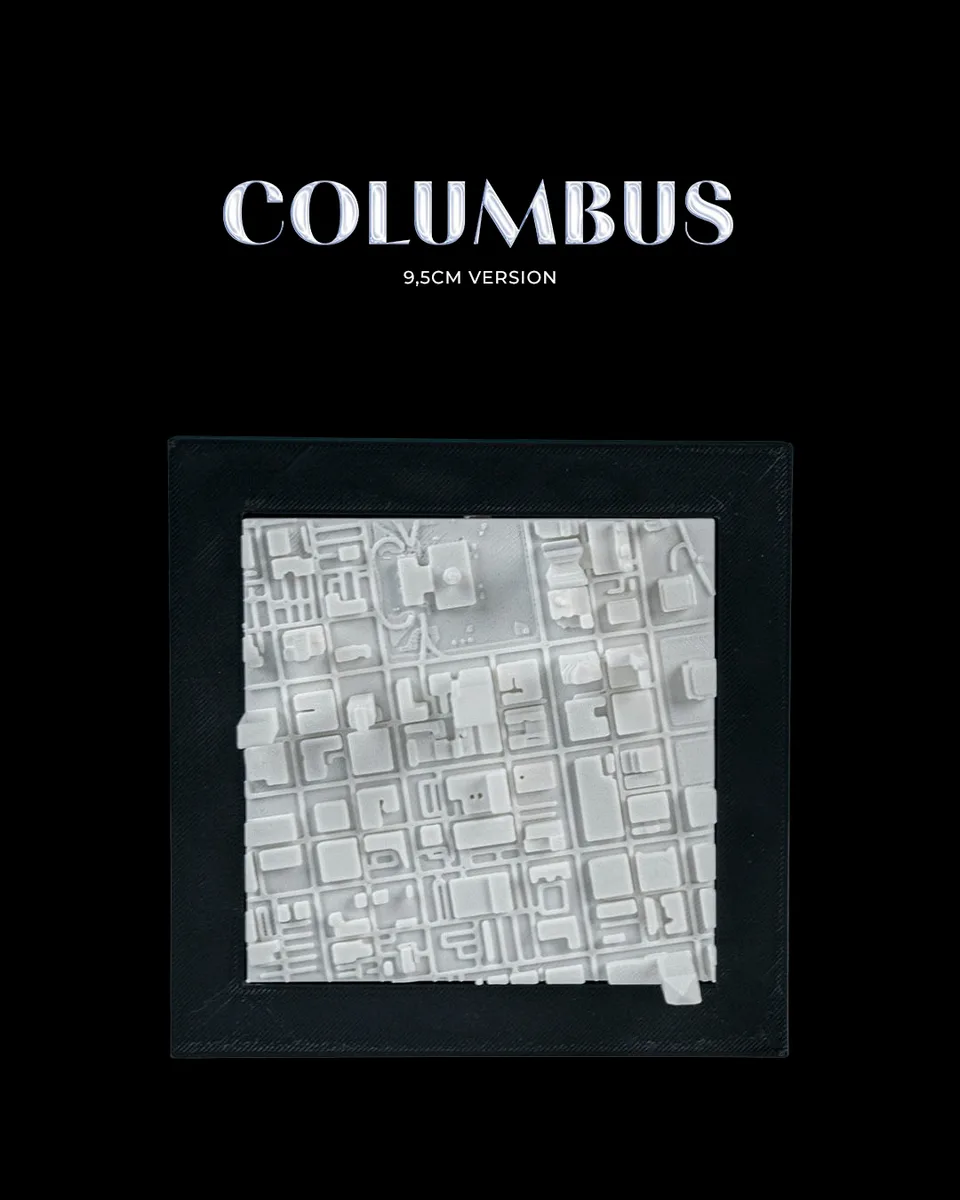 3D City Frames - Columbus - 9,5cm Version
