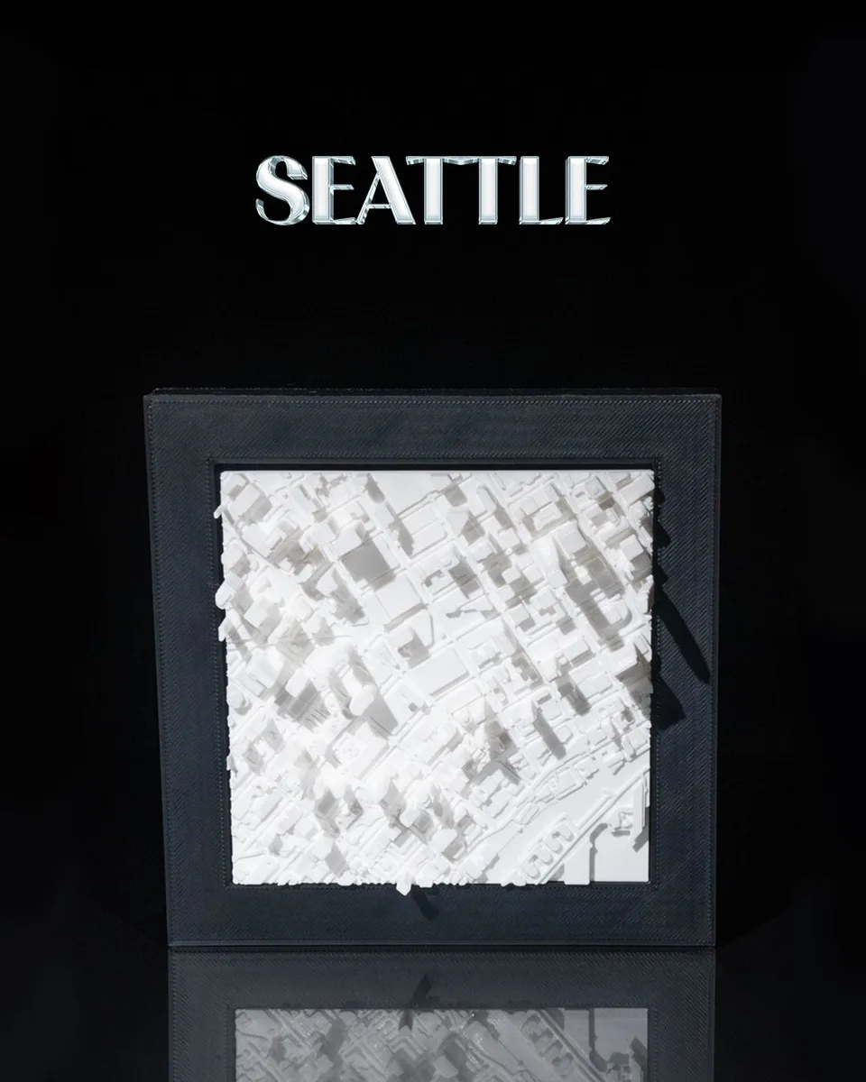 3D City Frames - Seattle