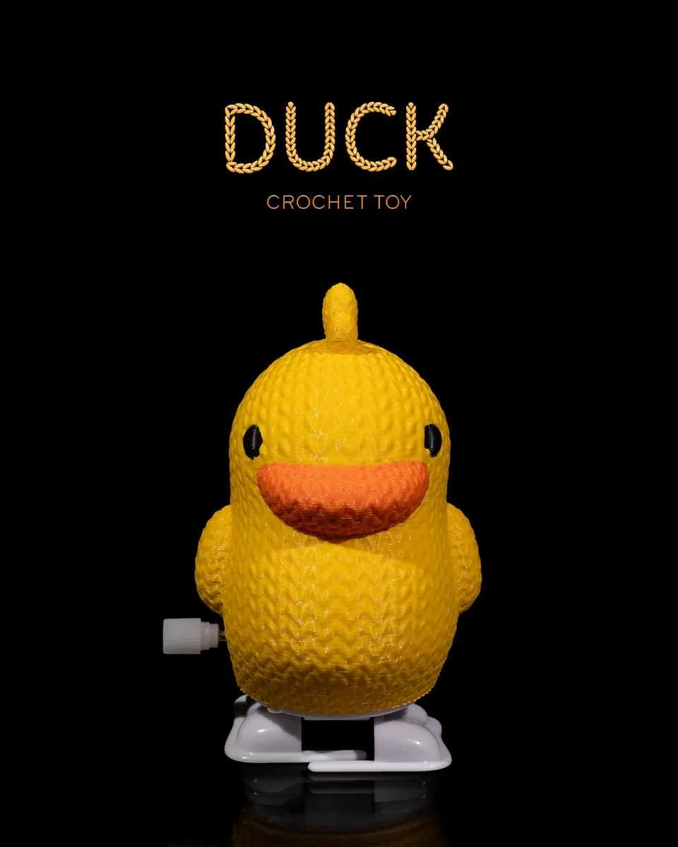 Duck Crochet Toy