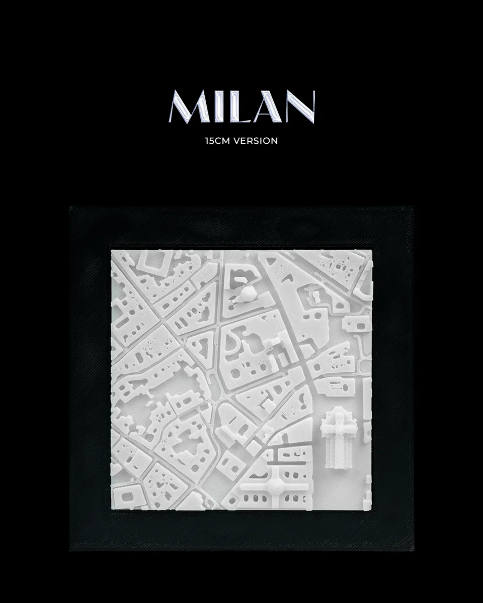 3D City Frames - Milan - 15cm Version