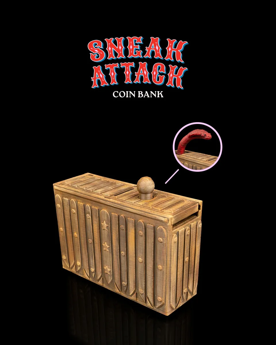Sneak Attack Coin Bank