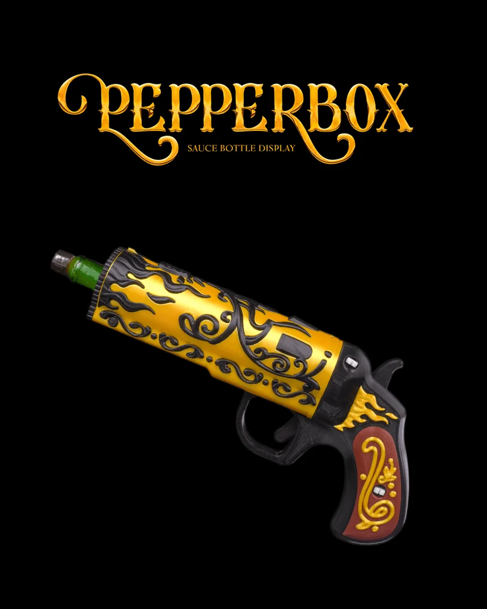 Pepperbox - Sauce Bottle Display