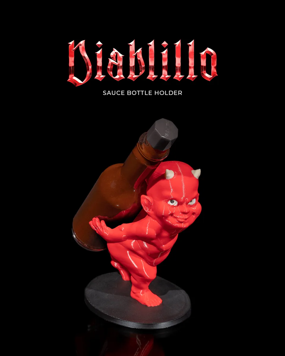 Diablillo - Sauce Bottle Holder