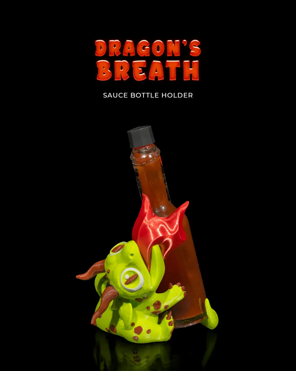 Dragon's Breath  - Sauce Bottle Holder