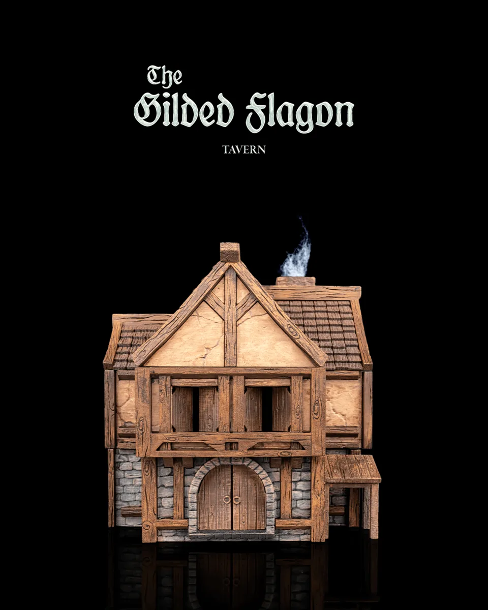 The Gilded Flagon - Tavern