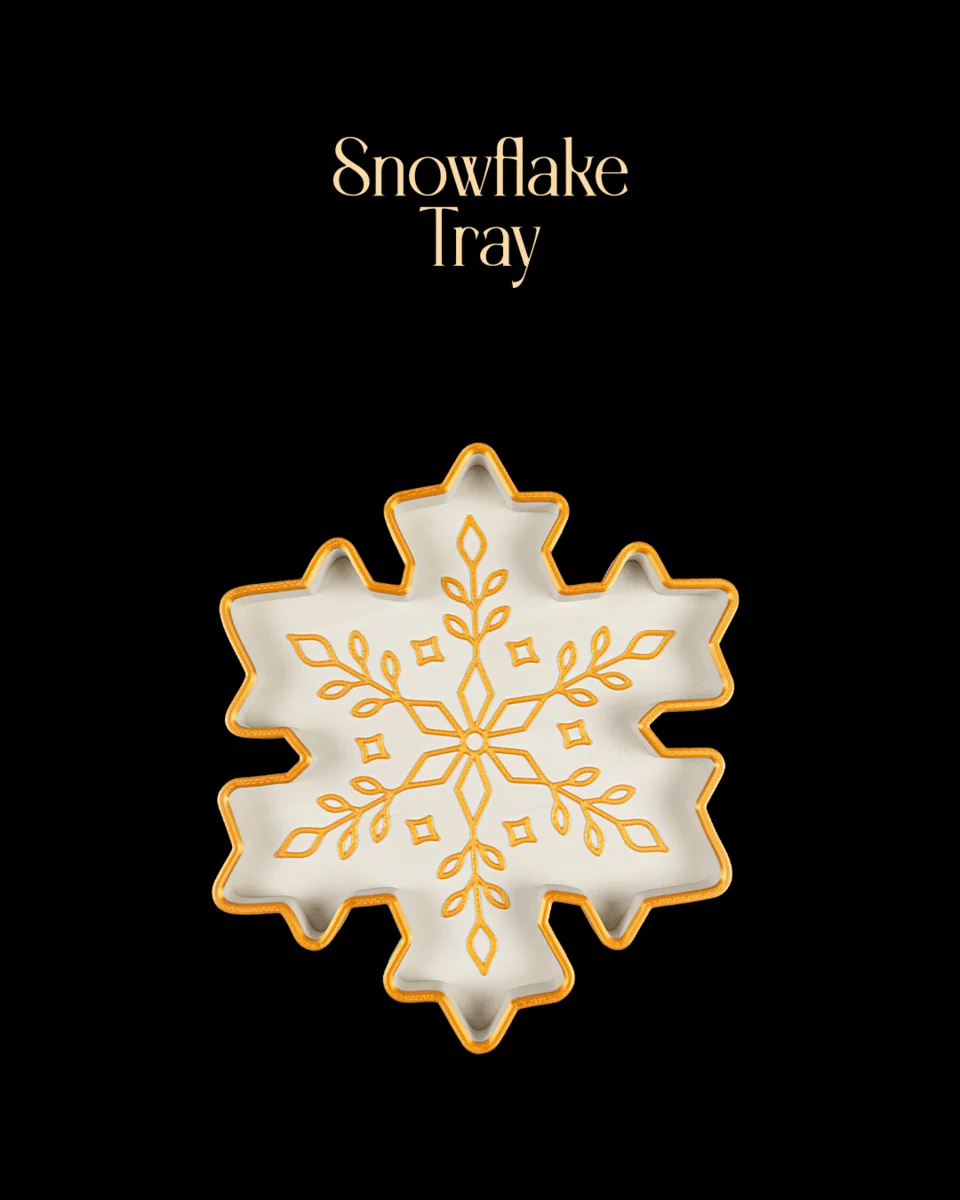 Snowflake Tray