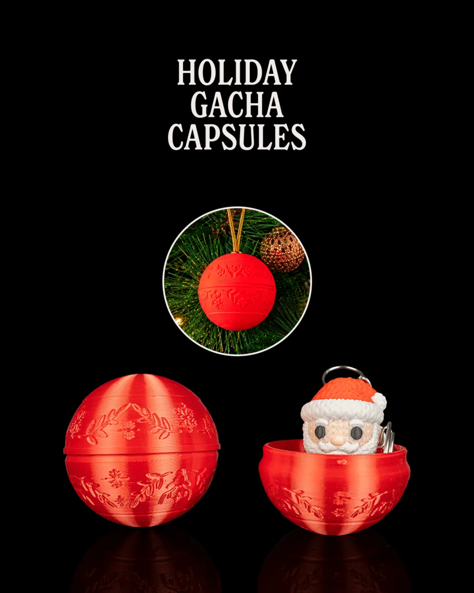 Holiday Gacha Capsules